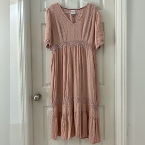Knox Rose Bohemian Blush Dress